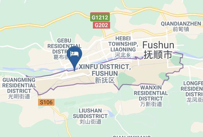 Fushun - Handi Hotel Maps