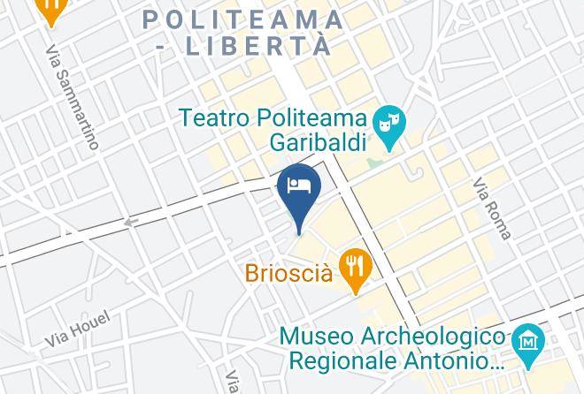 Palermo - Handmade Maps