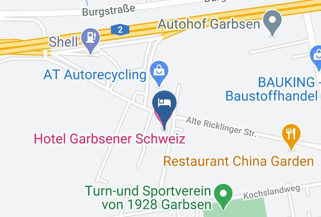 Handwerker Hotel Hannover Map