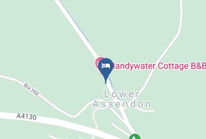 Oxon - Handywater Luxury B&b Maps