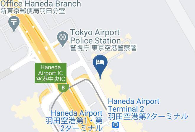 Ota Ward - Haneda Excel Hotel Tokyu Maps