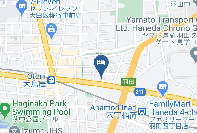 Ota Ward - Haneda Inn Maps
