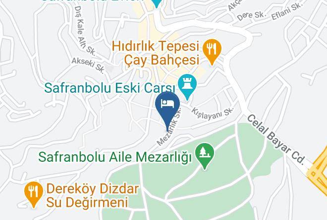 Hanedan Konak Safranbolu Map