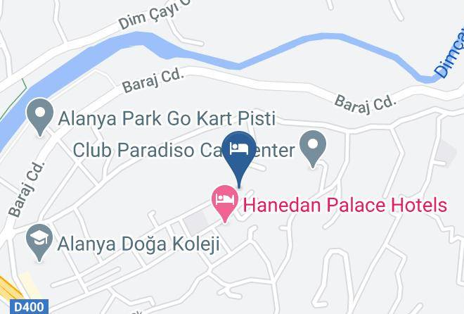 Alanya - Hanedan Palas Maps
