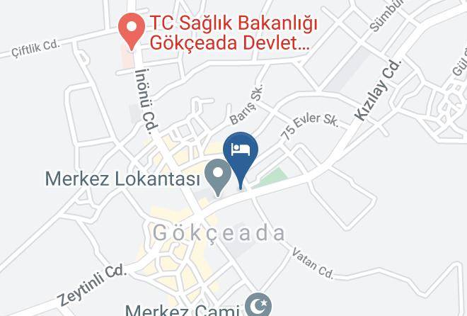 Gokceada - Hanedan Restorant Otel Maps
