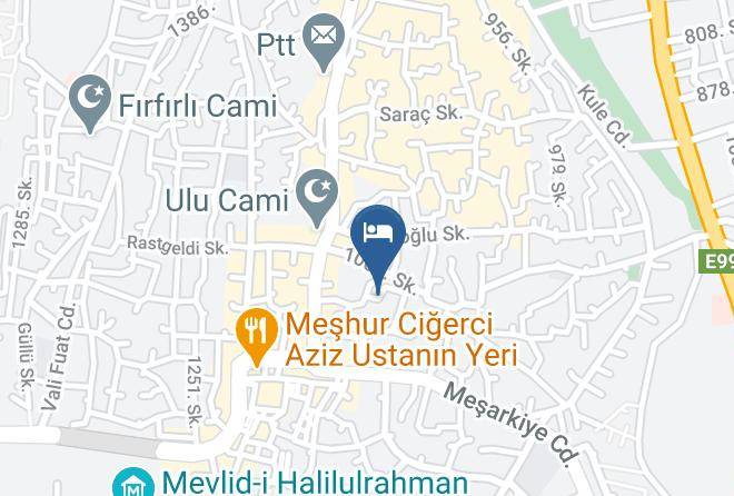 Hanehan Butik Otel Ve Sira Geceleri Map