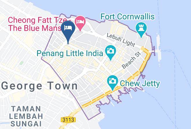 Georgetown - Hang Chow Hotel Maps