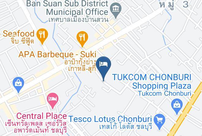 Mueang Chonburi District - Hang Kan Mai Resort Maps
