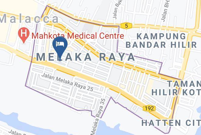 Melaka Tengah - Hang Tuah World Heritage Hotel Maps