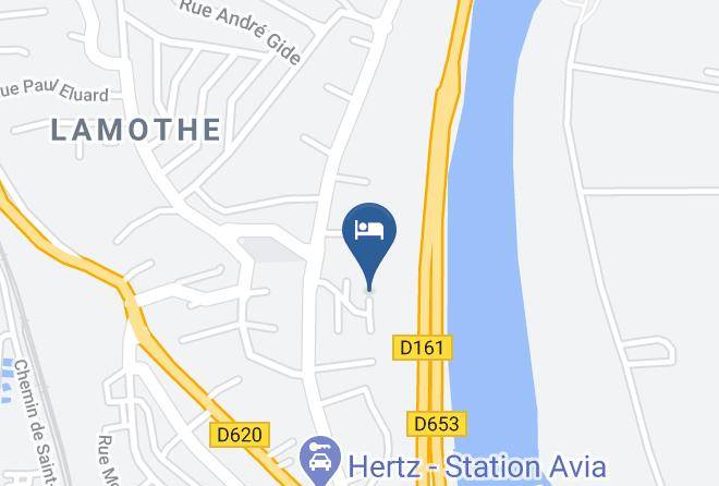 Hangar De Bellevue Map