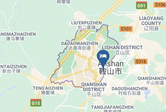 Anshan - Hangcheng Business Hotel Maps