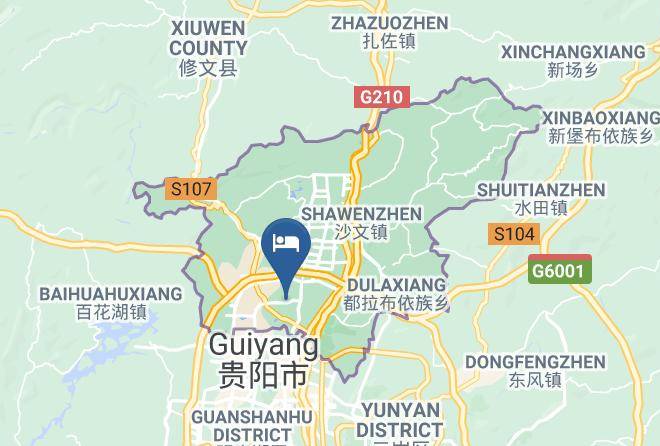 Guiyang - Hangcheng Business Hotel Maps