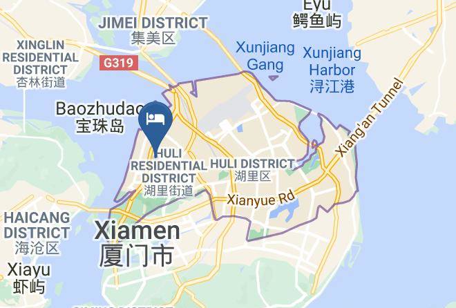 Xiamen - Hangcheng Hotel Xiamen Maps