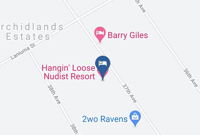 Hawaii - Hangin' Loose Nudist Resort Maps