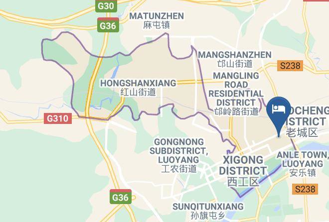 Luoyang - Hangkongcheng Hotel Maps