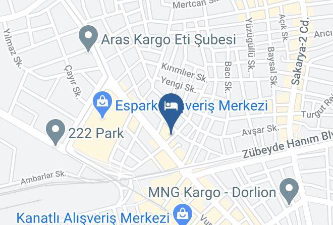 Tepebasi - Hangover Central Hotel Maps
