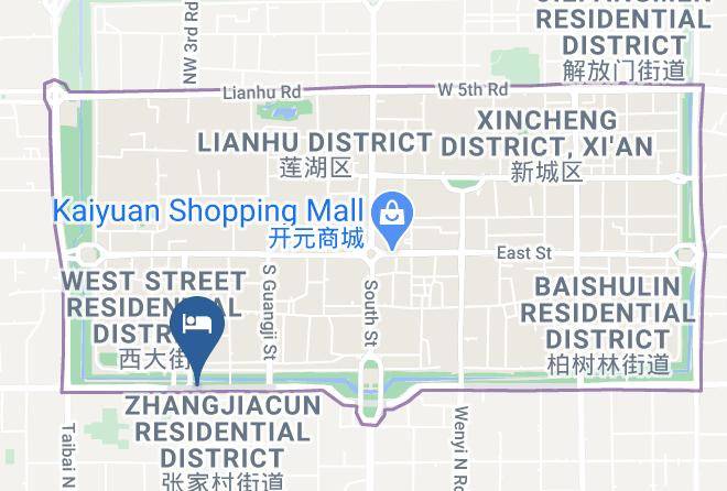 Hanguangmen Hotel Map