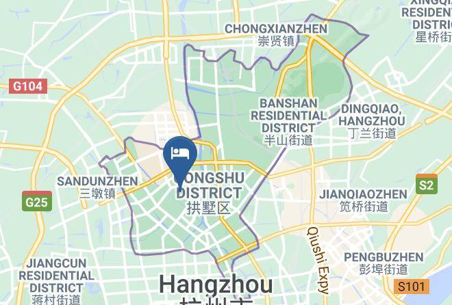 Hangzhou - Hangzhou Acg Life Theme Hotel Maps