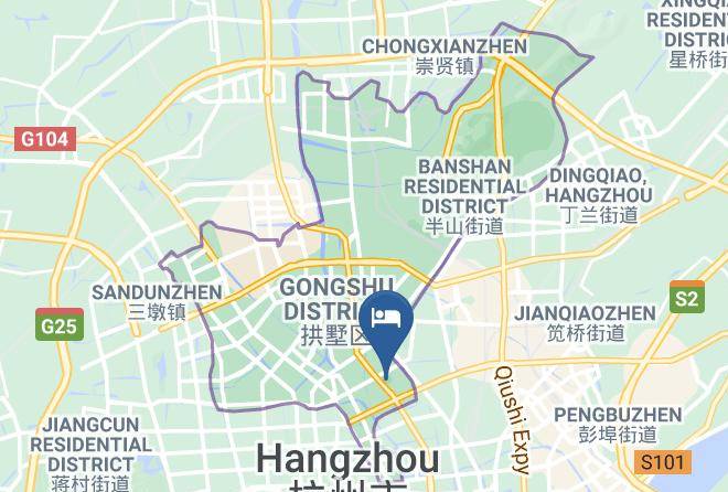 Hangzhou - Hangzhou Communication Business Hotel Maps