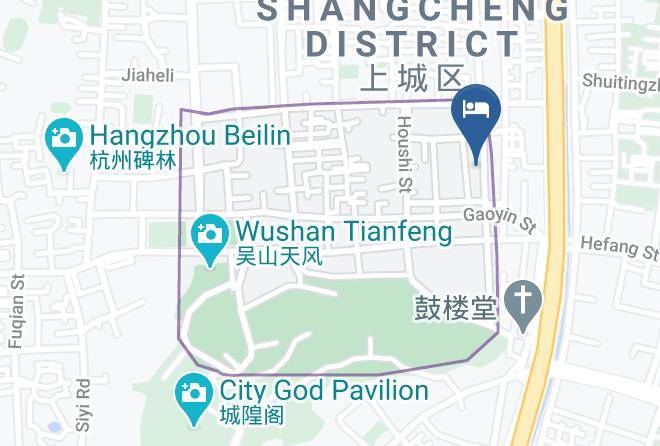 Hangzhou - Hangzhou Dingyu Business Hotel Maps