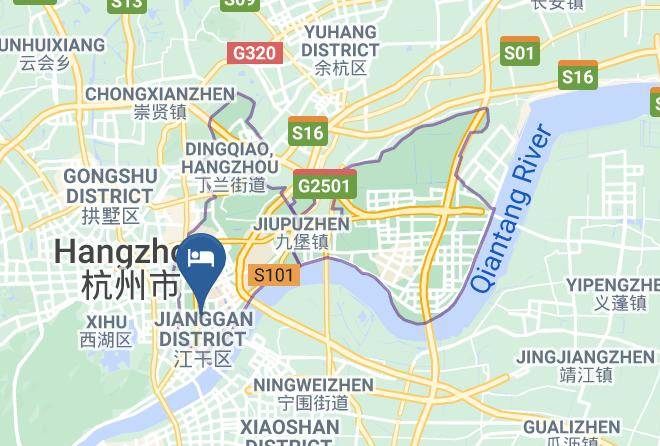 Hangzhou - Hangzhou Diqi Hotel Maps