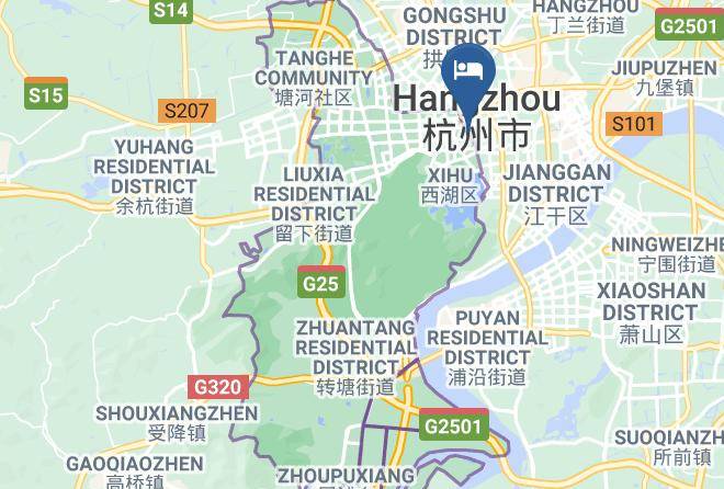 Hangzhou - Hangzhou E M Grand Hotel Maps