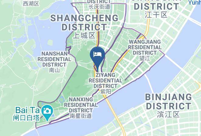 Hangzhou Huachen Holiday Hotel Map