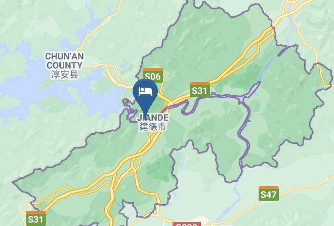 Hangzhou - Hangzhou Jiande Yin Yuan Hotel Maps