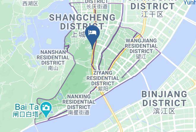 Hangzhou - Hangzhou Junting Business Hotel Maps