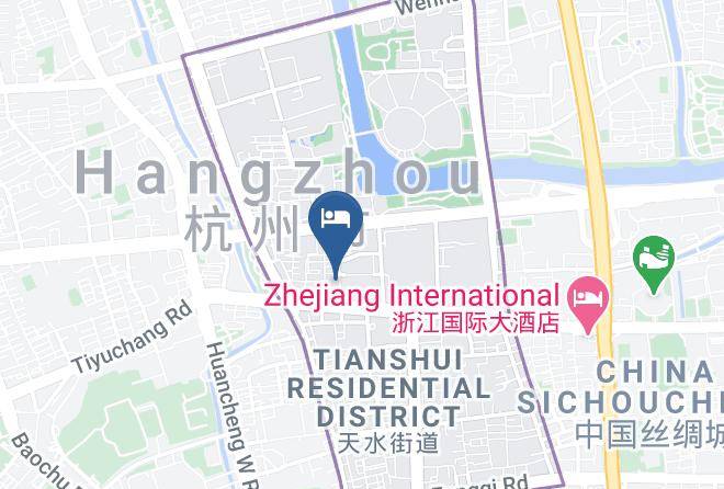 Hangzhou - Hangzhou Kaiyuan Hotel Maps