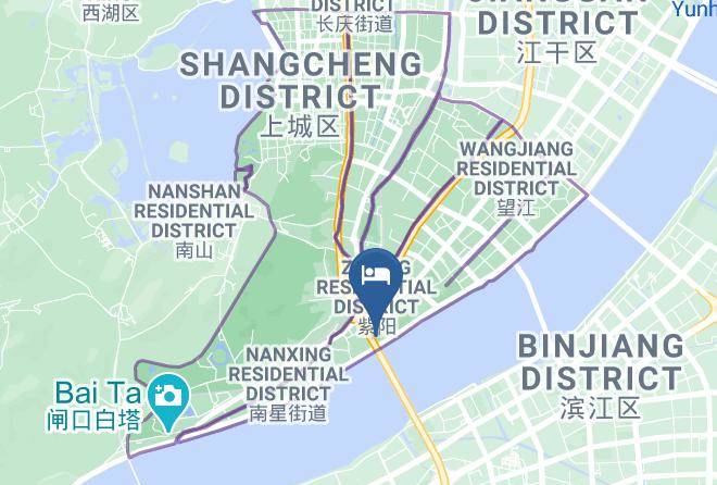 Hangzhou - Hangzhou Ling Tao Ge Hotel Maps