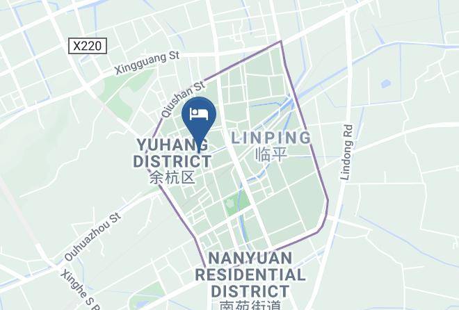 Hangzhou - Hangzhou Lingping Grand Hotel Maps