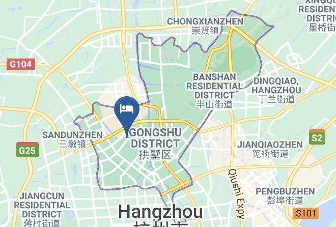 Hangzhou Meiziqing Hotel Map