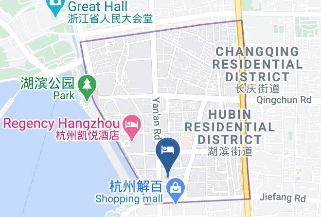 Hangzhou - Hangzhou Regal Plaza Hotel Maps