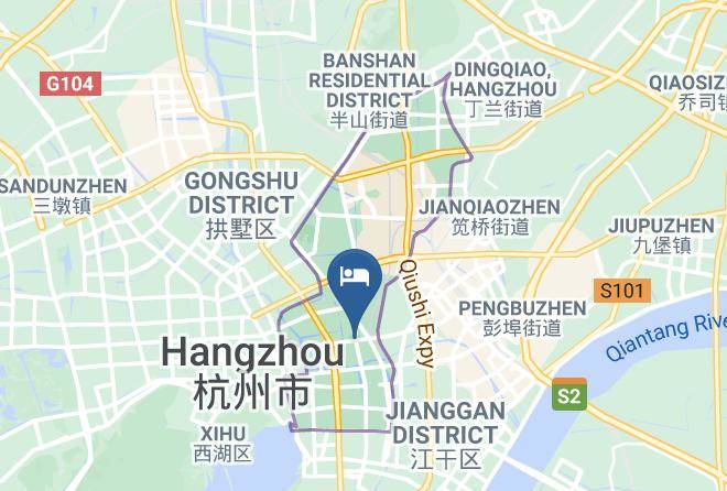Hangzhou - Hangzhou Rencai Mansion Maps