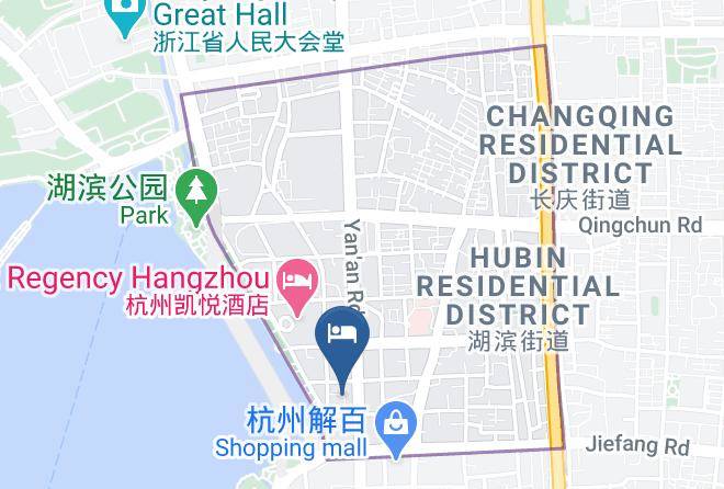 Hangzhou - Hangzhou Renhe Hotel Maps