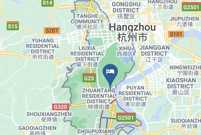 Hangzhou - Hangzhou Rose Garden Resort & Spa Maps
