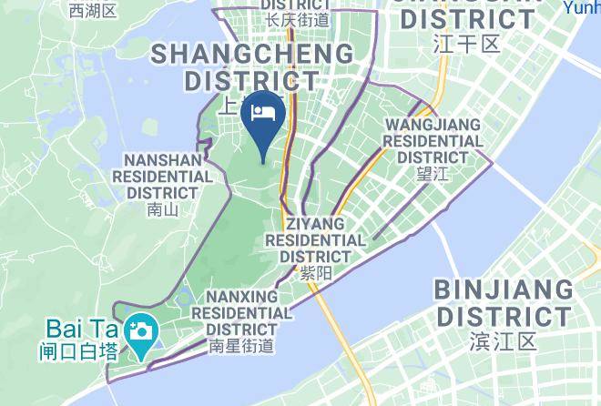 Hangzhou - Hangzhou Sophia Hotel Maps