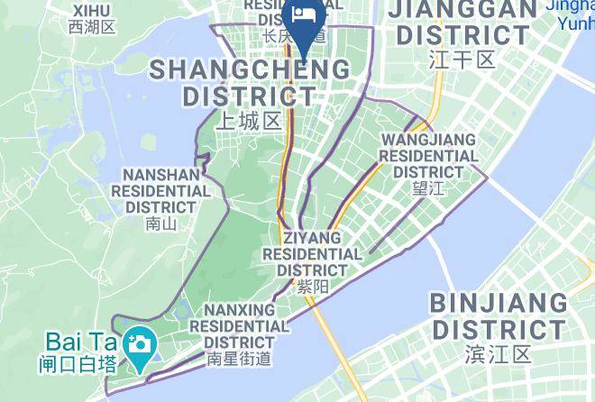 Hangzhou - Hangzhou Sunny Hotel Maps
