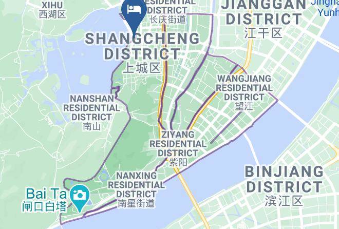Hangzhou - Hangzhou Sunny Huansha Hotel Maps