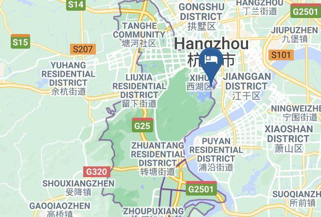 Hangzhou - Hangzhou Sunoon Hotel Maps