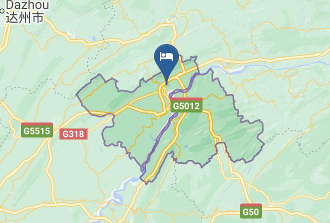 Wanzhou District - Hangzhou Tianhai Hotel Maps