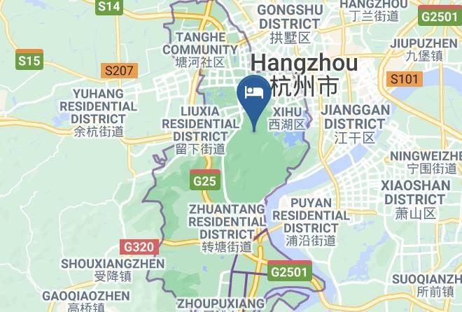Hangzhou - Hangzhou Xi'an Hotel Maps