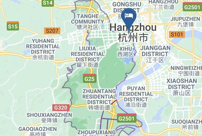 Hangzhou - Hangzhou Xiangyuan Hotel Maps