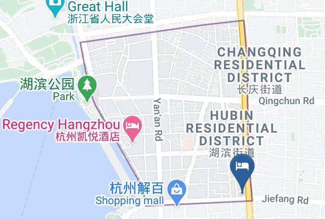 Hangzhou - Hangzhou Xinkaiyuan Hotel Maps