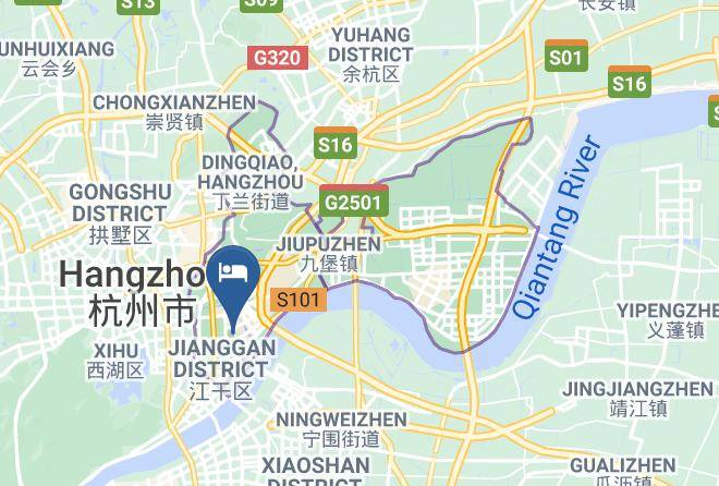 Hangzhou - Hangzhou Xinzhou Hotel Maps