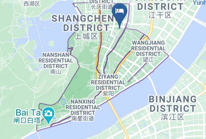 Hangzhou - Hangzhou Zenxin Hotel Maps