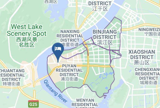 Hangzhou - Hangzhou Zhicheng Hotel Maps