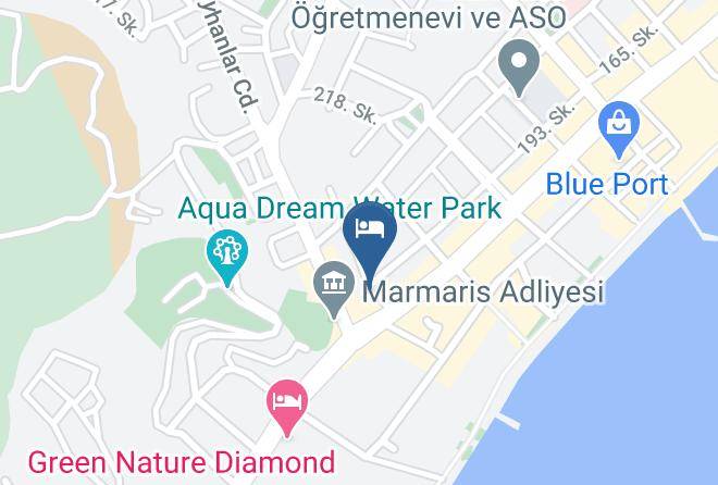 Marmaris - Hani Boutique Otel Maps