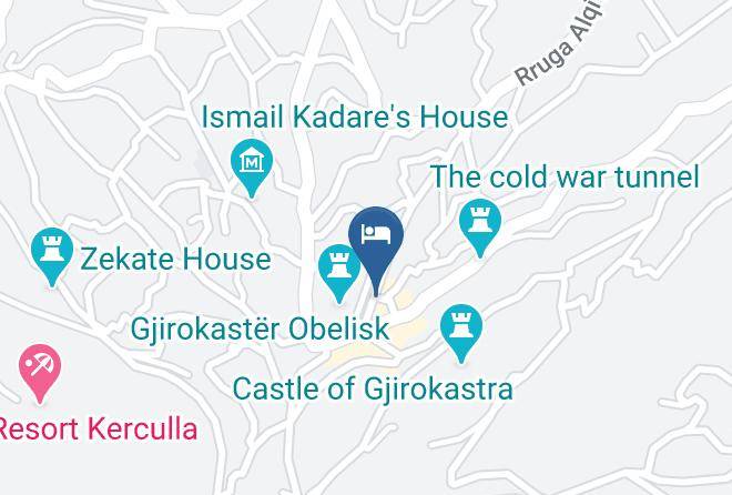 Gjirokaster - Hani I Fisnikut Maps